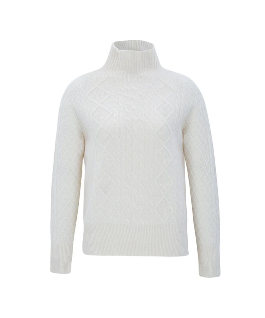 TACET Cashmere Blended Cable Turtleneck Knit
