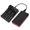 Professional 3 Slot Battery Charging System For 18650 26650 21700 Cells With Safety Circuit Design