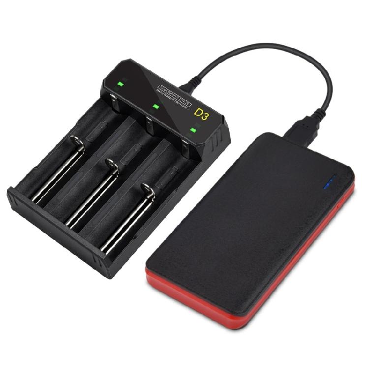 Professional 3 Slot Battery Charging System For 18650 26650 21700 Cells With Safety Circuit Design