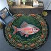 Underwater Serenity Round Area Rug Under Office Chairs Bedroom Living Room Home Decor