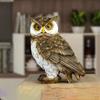 Elegant Owl Sculpture for Home and Office Decor