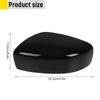 Side Wing Mirror Cover For Infiniti G37 2008-2013 G25 11-12 Q40 2015 Q60 14-15 Gloss Black /Carbon Fiber Rearview Mirror Cap