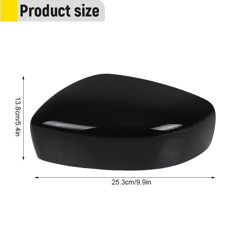 Side Wing Mirror Cover For Infiniti G37 2008-2013 G25 11-12 Q40 2015 Q60 14-15 Gloss Black /Carbon Fiber Rearview Mirror Cap