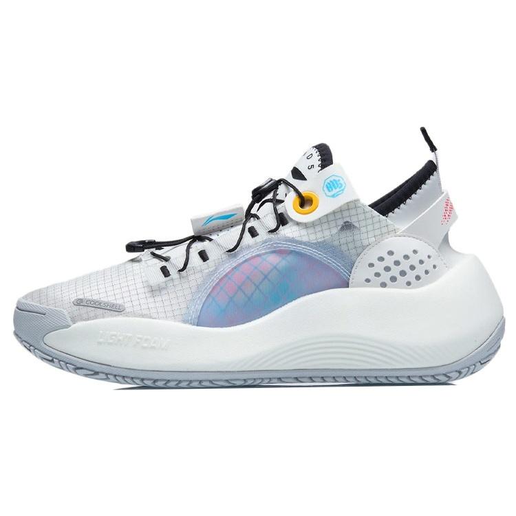 (WMNS) Li-Ning Badfive Dazzle mid White Blue Women s AGBR042-1 EU 35⅔