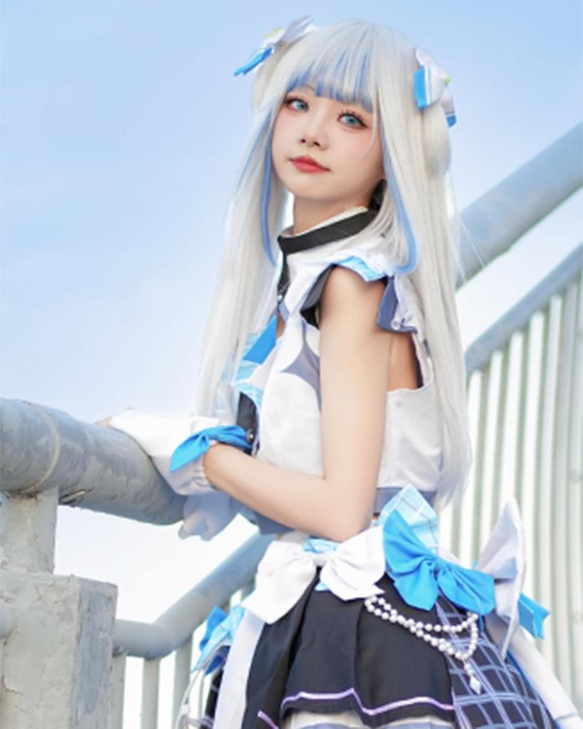 [Milky Time] Hololive Gawl Gura Shark Cosplay Halloween Idol 4th Anniversary