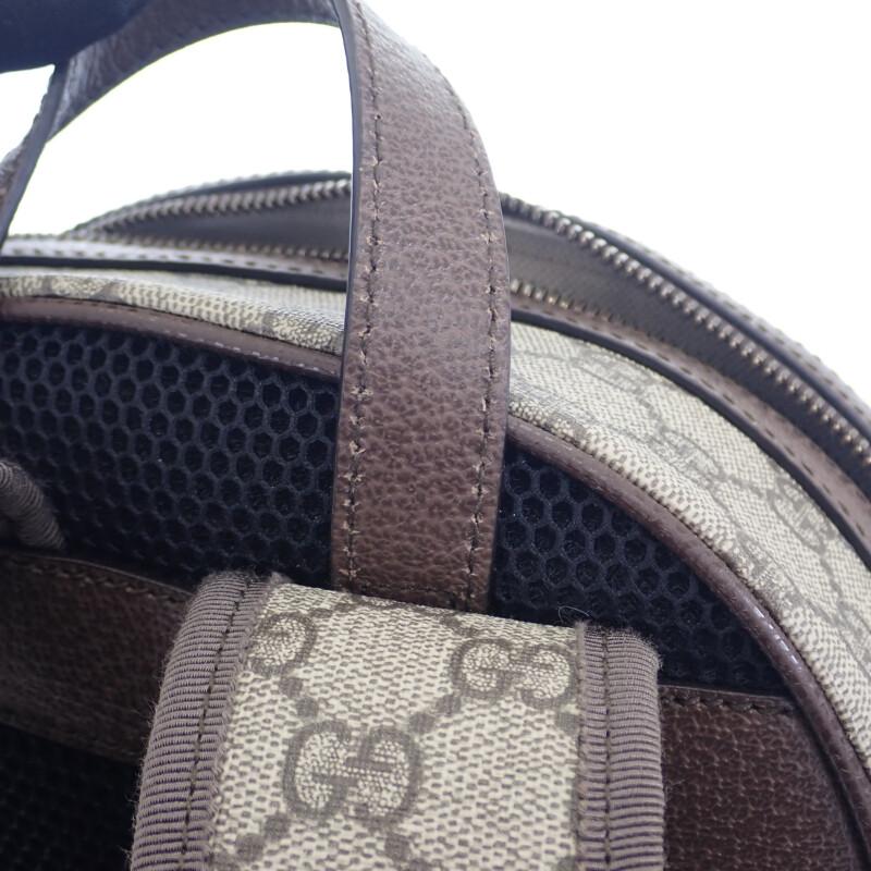 Gucci 547965_9U8BT_8994 Batoh · Denní batoh béžový Plátno GG Supreme/kůže Dámský