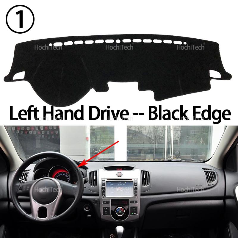 For KIA Forte 2009 2010 2011 2012 2013 TD High Quality Dashboard Mat Dashmat Cover Pad Sunshade Carpet Accessories