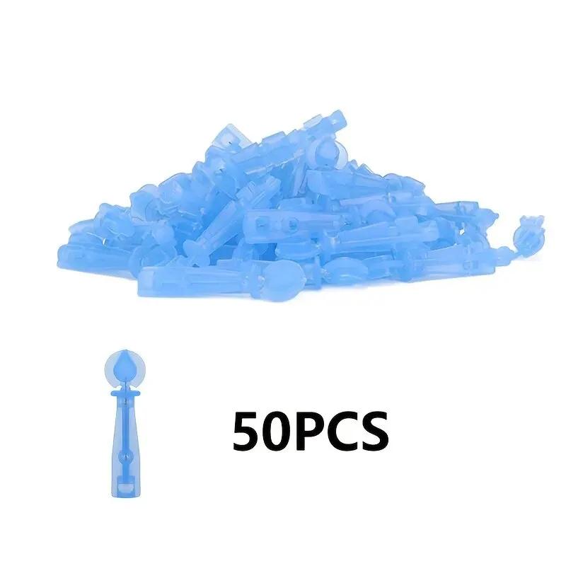 50pcs Disposable Blackhead Remover Acne Needles Blackhead Remover Tool Removal and Facial Cleaning Stainless Steel Needles