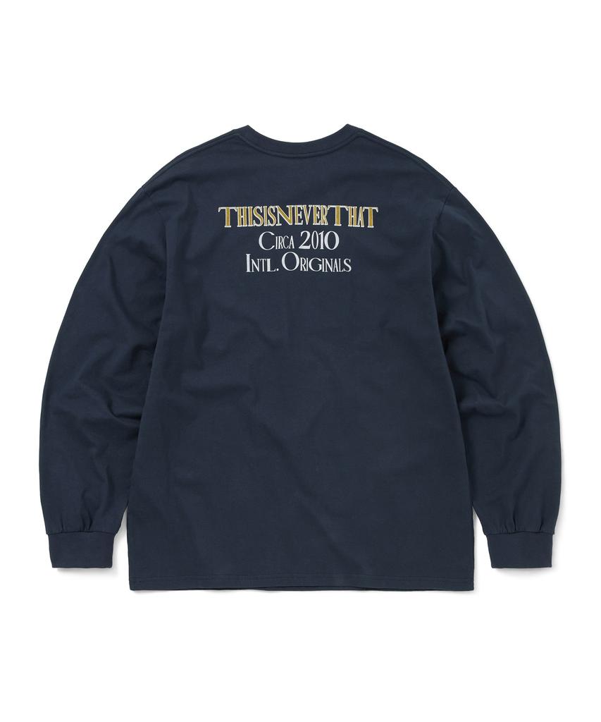 THISISNEVERTHAT Circa 2010 L/S Tee Navy