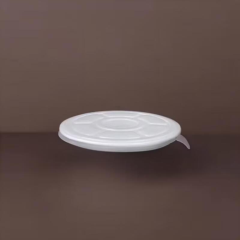 Diruien Disposable Round Plastic High-Temperature Food Bowls
