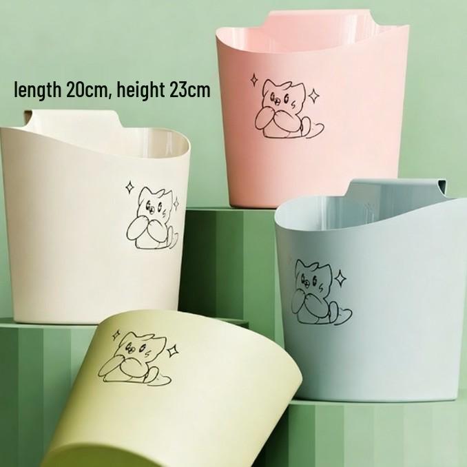 

New User Special: Wall-Mounted Kitchen Trash Can - Large Plastic Hanging Storage Bucket