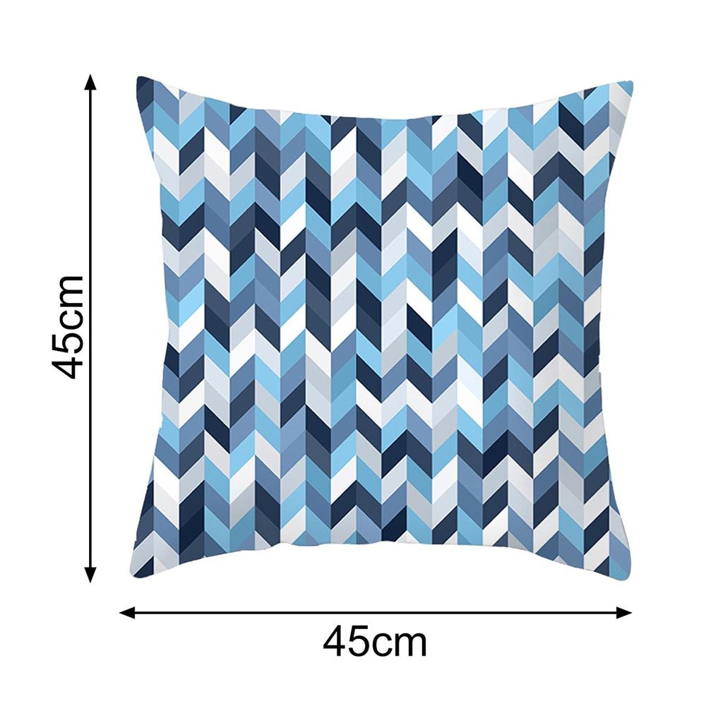Κάλυμμα μαξιλαριού Τετράγωνο Διακοσμητικό Διάφορα Στυλ Πρακτική αφηρημένη γεωμετρική στάμπα μαξιλαροθήκη για σαλόνι