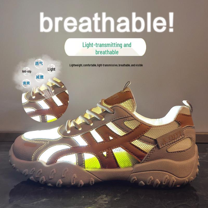 Damen-Sommer-Mesh-Sneakers im koreanischen Stil mit Höhenerhöhung, RD1802