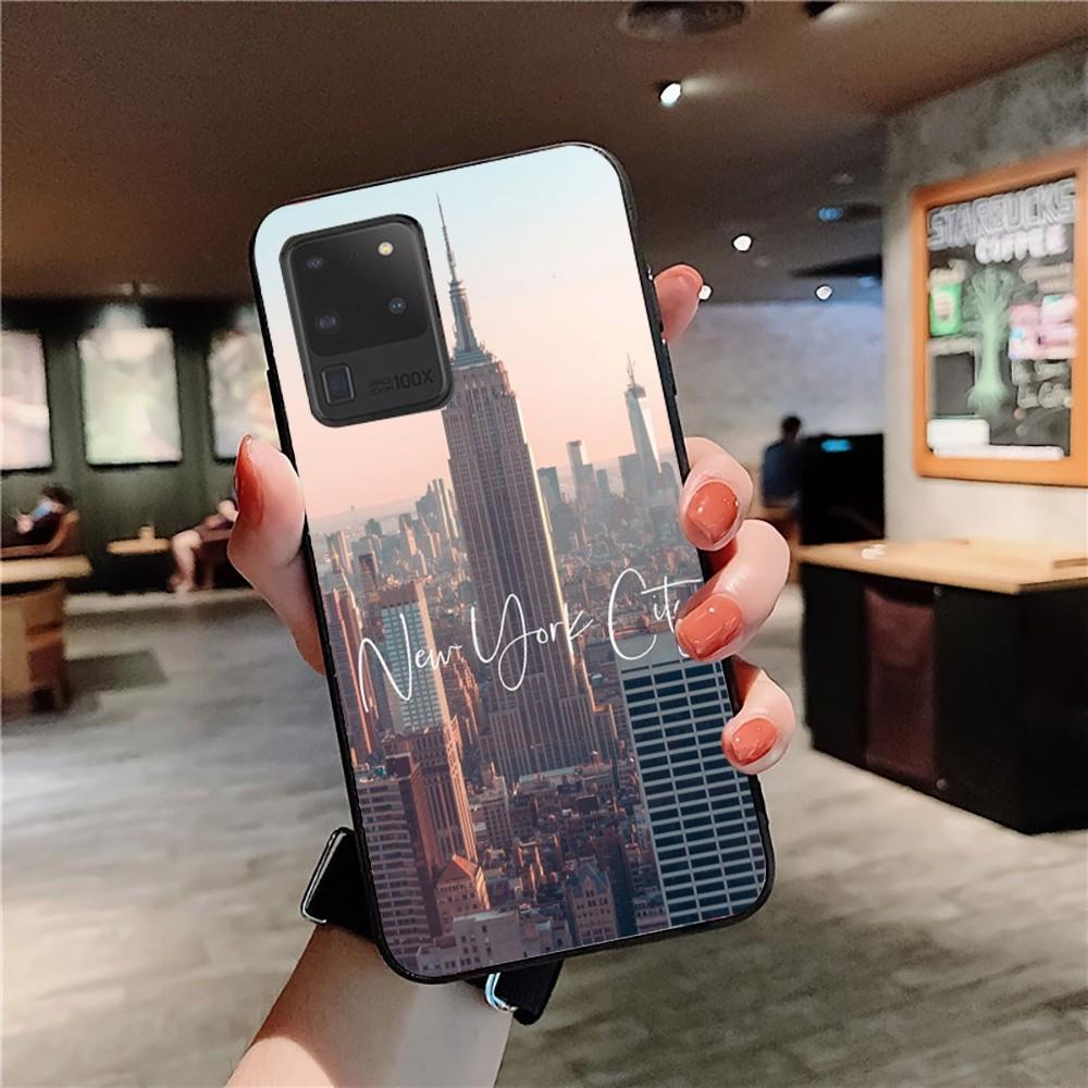 NYC NEW YORK city Phone Case For Samsung S 9 10 20 21 22 23 30 23plus lite Ultra FE S10lite Fundas