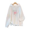 Plus Size Autumn Hooded Sweatshirt, Chest Circumference 150/160, Loose Fit for 200-350 Jin