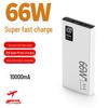 "66W Ultra-Thin 20,000mAh Fast Charging Power Bank with Customizable Logo"