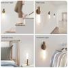 LED Night Light USB Charging Intelligent Human Induction For Bedside Cabinet Home Wardrobe Lighting Motion Sensor Light LED Lamp
