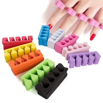 Pedikyr-tåskilleresett Bulk Nail Art-fingerskillere Myk skumtåbåre for tær og; Finger avslappende hold