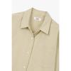 Studio Tomboy Two Way Button Solid Long Sleeve Shirt 9106321105ar