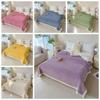Jacquard Design Coral Velvet Blanket Thicked Office Nap Blanket Rhombus Flannel Blanket  Home