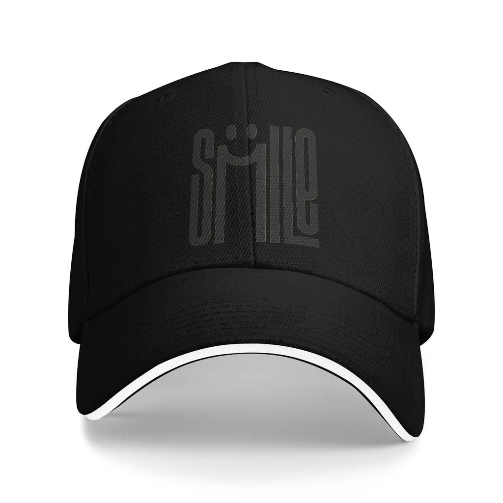 Smile Art Letter Printed Baseball Cap Be Smiling Outdoor Sport Hot Sale Trucker Hat Unisex Adult Fitted Retro Design Baseball Caps