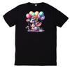 T-Shirt Cute Baby Dragon Motif Cotton