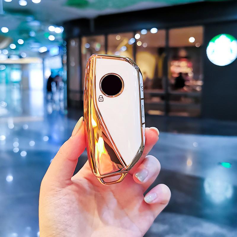 For BMW I7 X7 G07 LCI IX I20 X1 U11 7 Series G70 G09 XM U06 G81 M3 2023 TPU Car Key Case Cover Shell Fob Protector Keyless