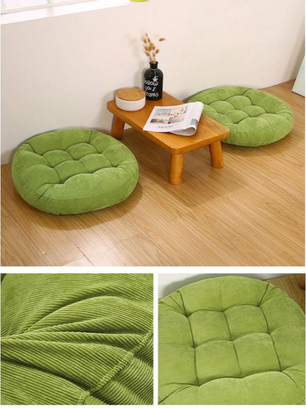 Balkon ve Cumba için Peluş Kadife Tatami Zemin Minderi