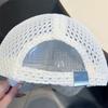 Casual Wide Brim Mesh Baseball Cap Adjustable Breathable Peaked Cap Quick-drying Trucker Cap Unisex