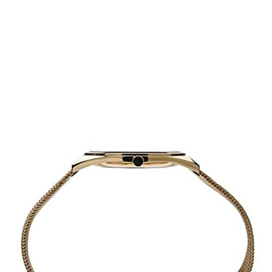 BERING Ultra Slim Collection Watch 17031-334 Unisex Analog Quartz Stainless Steel Strap Sapphire Crystal Gold Mesh Belt