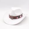 Fashion versatile spring and summer men's and women's beach sunscreen hats knight hats big-brimmed top hats jazz hats