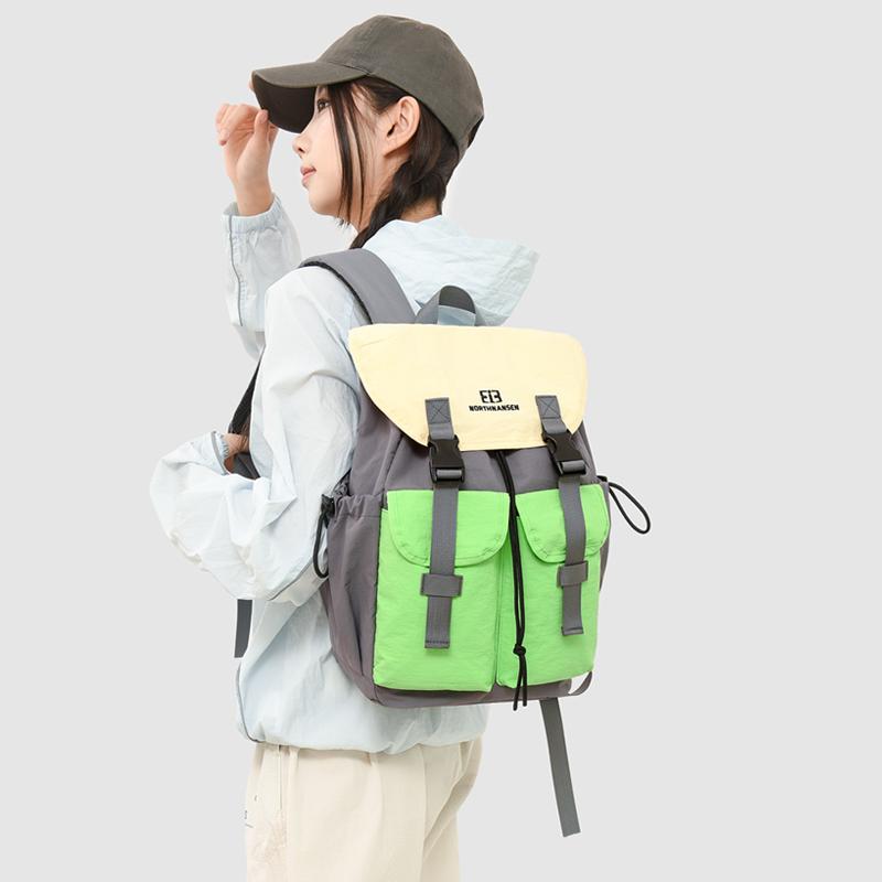 Color Block Backpack Sport Lightweight Outdoor Backpack