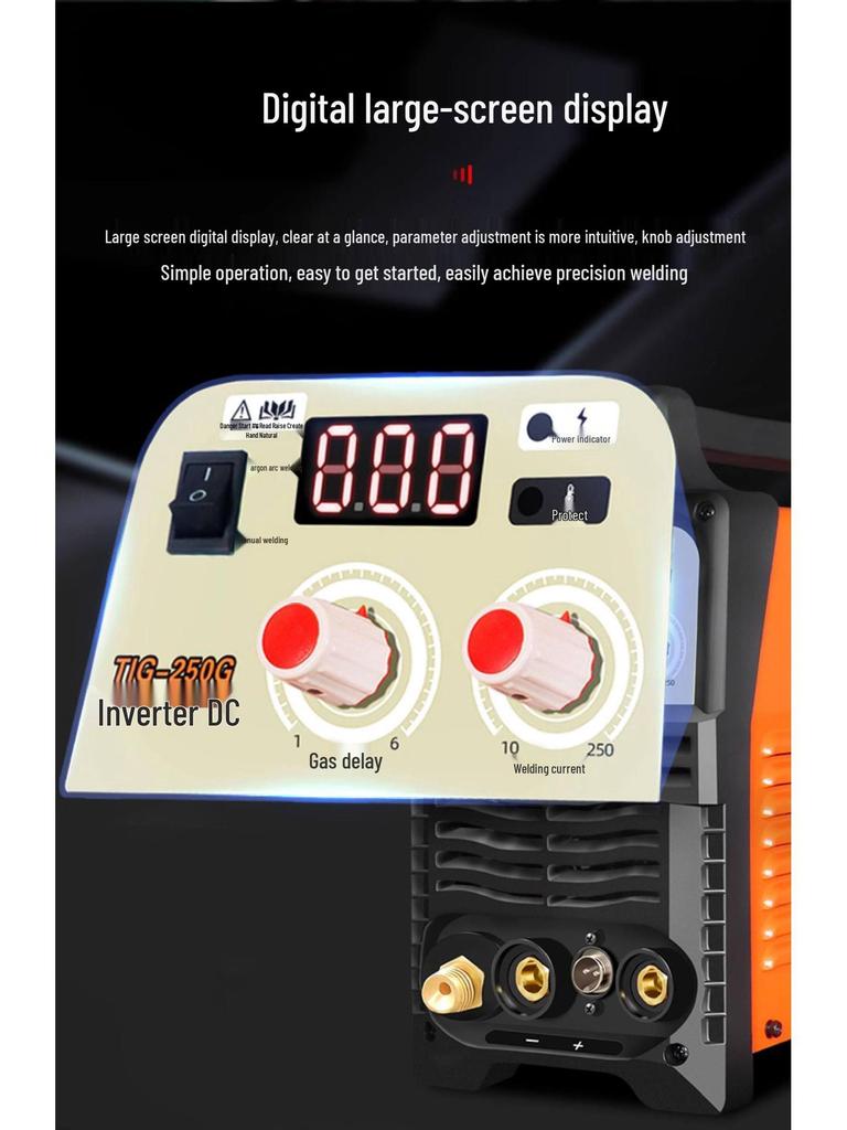 Sanqiao Dual-Use Industrial TIG Welder TIG-200S/200A/250A/250G