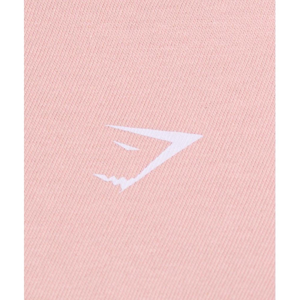 Gymshark Wordmark Graphic T shirT lifT Pink B3c2l Kcpr