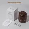 180 ml Wood Grain Aromaterapie Ultrazvukový zvlhčovač chladného vzduchu USB Difuzér esenciálního oleje s LED lampou pro domácí vůni pokoje