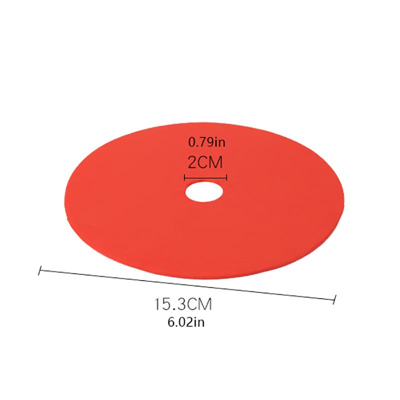 10Pcs Soccer Flat Cones Marker Disc With Holes Landmark Pad Football Basketball Training Aids Sports Training Equipment