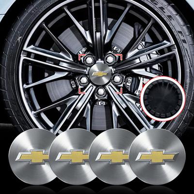 4 Pezzi/Set Emblema Badge Auto Copricoppette Centrali Ruota Coprimozzo Cerchione per Cruze Malibu Sail Spark Captiva Equinox Tracker