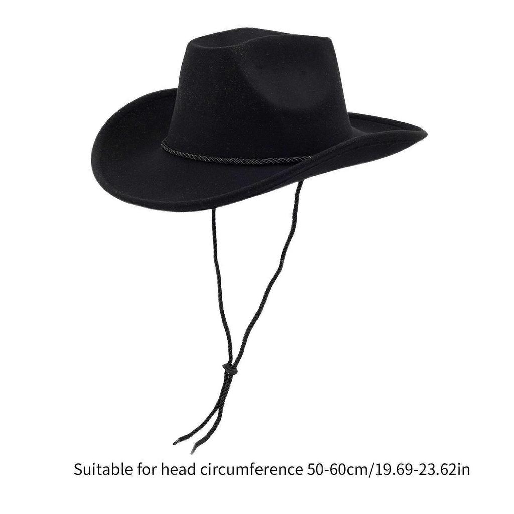 Rolled Brims Fedoras Hat Western Windproof Cowboy Hat Sunproof Cowboy Hat for Adult Fishing Cycling Hiking Camping  Camel