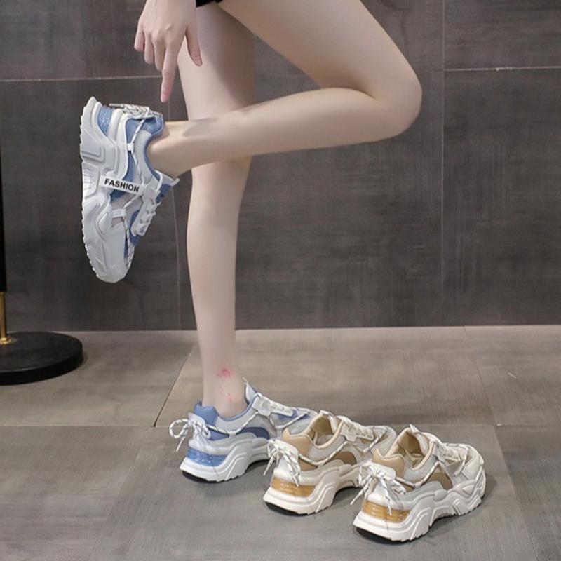 Mote Campus Kvinner Student Sneakers 2025 Vår Sommer Fritidsplattform Tennis Trenere Mote Basketball Sportssko Zapatollas Mujer