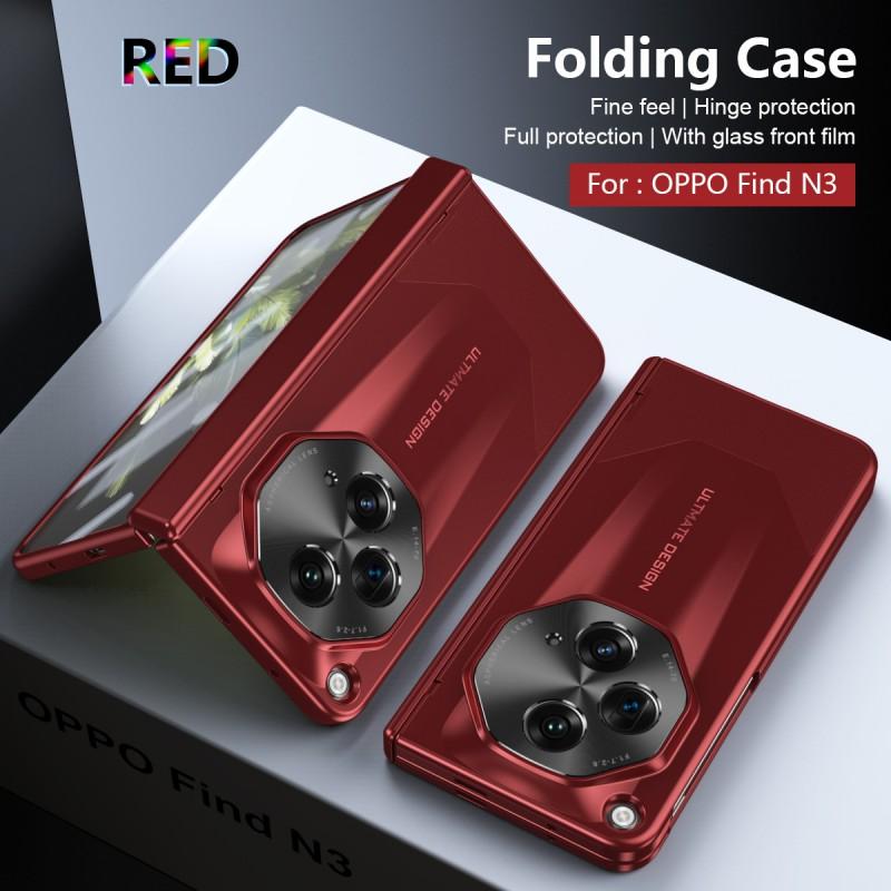 OPPO Find N3 Full Coverage Phone Case With Hinge Protection Lens Guard PC Hard Shell Anti-Scratch Shockproof