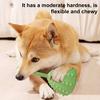 Lotus Fruit Treat Dispensing Dog Toy Interactive Dog Molar Chew Toy Puppy Enrichment Puzzle Toy for Teeth Cleaning Mental Stimulation Training