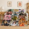 Sänger T-Taylor Singer Musik Flanelldecke Weiche Warme Überwurfdecke für Schlafzimmer Wohnzimmer Bett Reise Camping Picknick Geschenk