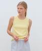 Bensimon Basic Ribbed Sleeveless - Lemon Balm