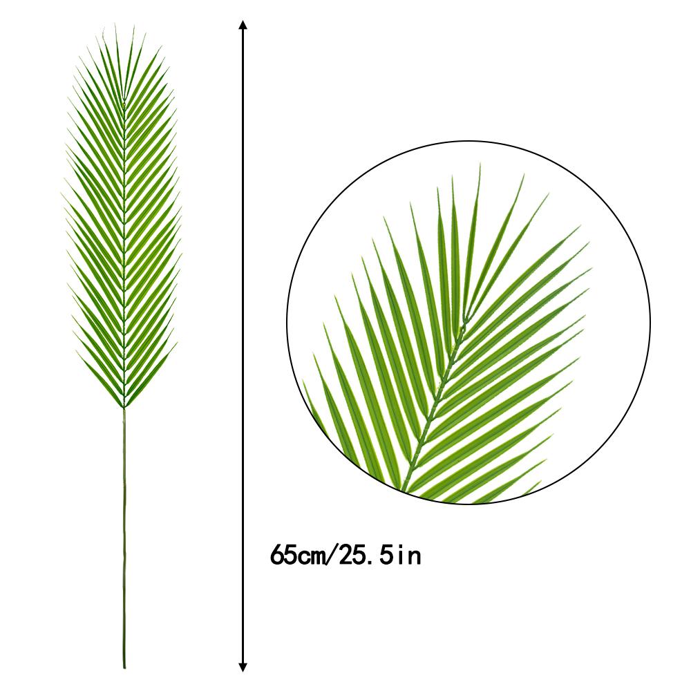 1Pc/3Pcs Artificial Tropical Leaves Large Green Leaf Fake Palm Leaves for Hawaiian Luau Wedding Birthday Party Decoration