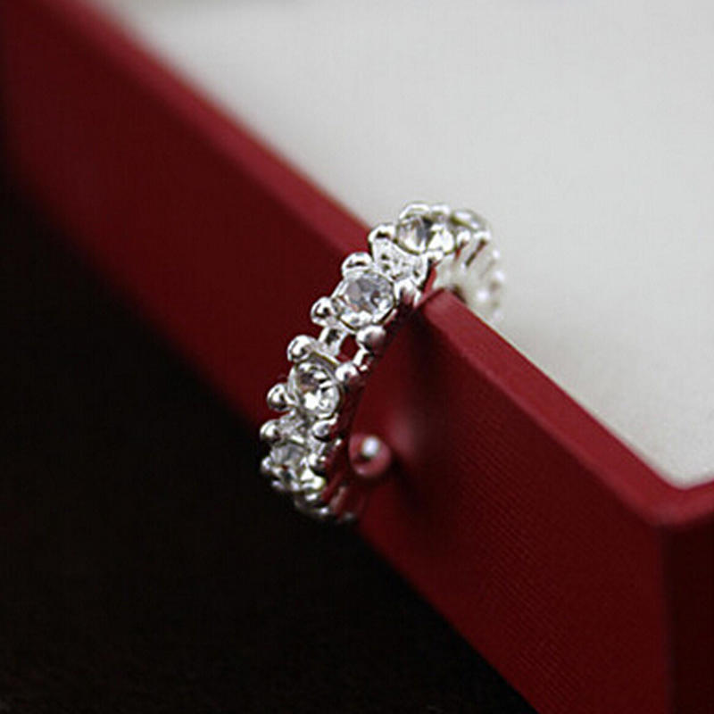 

Изящные женские модные серебряные, золотые, хрустальные манжеты со стразами, обертывание для ушей серебряный