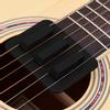 Gitarre Schallloch Abdeckung Stumm Schalldämpfer Set 11cm Schallloch Gitarre Muter Instrument Zubehör für
