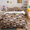 French Bulldog Themed Decor Set Exquisite Three-Piece Bedding Set Gift For Kids And Adults