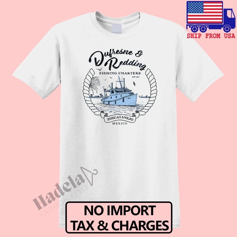 

Dufresne & Redding Fishing Charters Men s White Size S-5XL XL