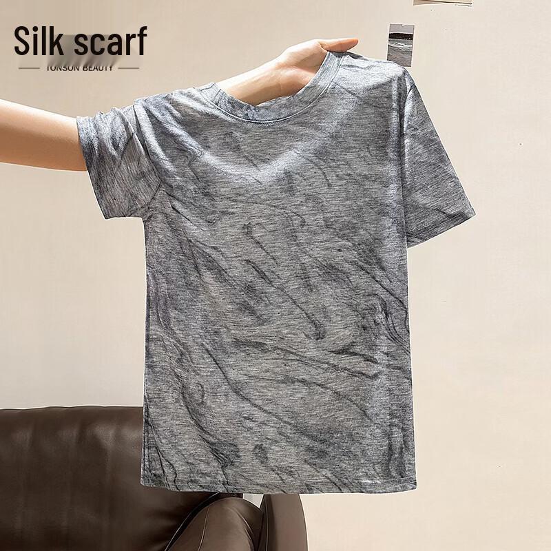 Silbaishe Women s Fashion Printed Short Sleeve T-shirt One Size