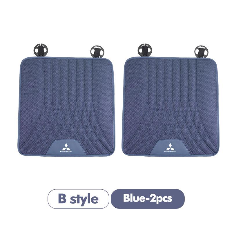 dnsh2 Car Styling Seats Cushion Ice Silk Elevating Pad Increase Cushion For Mitsubishi Outlander Lancer Eclipse Mirage Xpander Attrage
